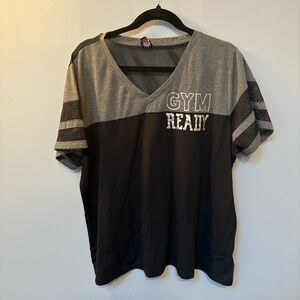 Material Girl gym ready workout Top